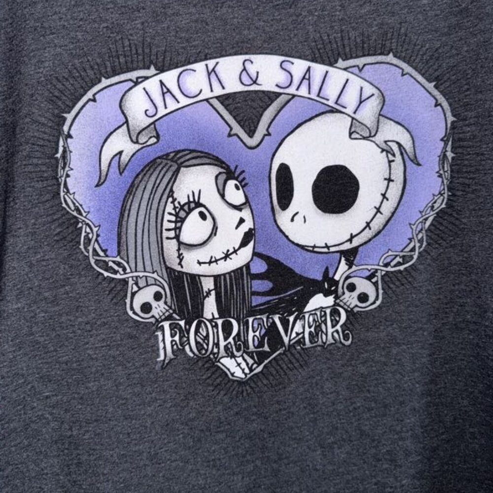 Torrid 6x Jack & Sally Raglan Shirt